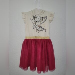 Warner Bros. Cream and Black Harry Potter Dress